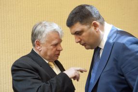 Vladimir Groisman and Bogdan Borusewicz