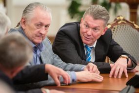 Михайло Фоменко та Олег Блохін