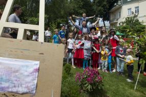 Vitali Klitschko visited the park of hundreds of Heaven