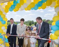 Marina Poroshenko and Vladimir Shandra
