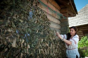 Weave camouflage nets