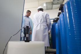 Vitaliy Klichko and Vladimir Kostyuk