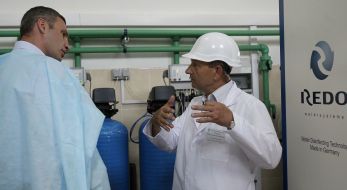 Vitaliy Klichko and Vladimir Kostyuk