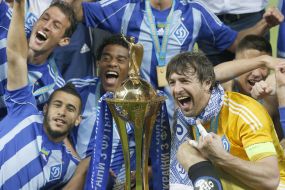 Soccer. The Cup of Ukraine final match. FC Dynamo (Kiev) 5:4 FC Shakhtar (Donetsk)