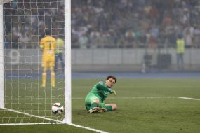 Soccer. The Cup of Ukraine final match. FC Dynamo (Kiev) 5:4 FC Shakhtar (Donetsk)