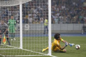 Soccer. The Cup of Ukraine final match. FC Dynamo (Kiev) 5:4 FC Shakhtar (Donetsk)