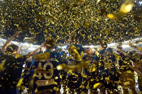 Soccer. The Cup of Ukraine final match. FC Dynamo (Kiev) 5:4 FC Shakhtar (Donetsk)
