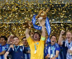 Soccer. The Cup of Ukraine final match. FC Dynamo (Kiev) 5:4 FC Shakhtar (Donetsk)