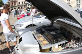 Exhibition of electric cars