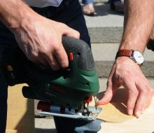 Cut plywood jigsaw