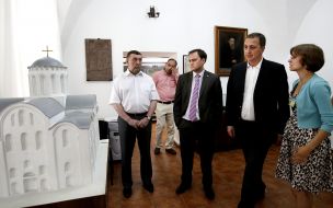 Andrey Vitrenko, Mikheil Giorgadze and Lyubomir Mikhaylina