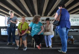 Предприниматели перекрыли движение транспорта