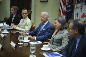 Joe Biden and Victoria Nuland
