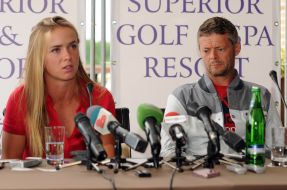 Elina Svitolina and Ian Hughes