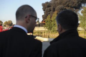 Arseniy Yatsenyuk and Arsen Avakov