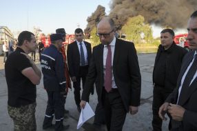 Arseniy Yatsenyuk and Arsen Avakov
