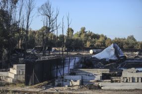 The consequences of a fire at oil depot