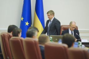 Арсеній Яценюк та Андрій Коболєв