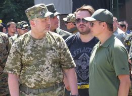 Aleksandr Turchinov and Oleg Lyashko