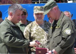 Arsen Avakov and Sergey Knyazev