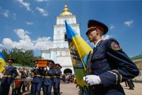 Farewell ceremony with Denis Denisyuk