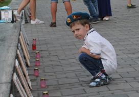 Акция памяти о военнослужащих 25-й бригады ВДВ