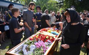 Farewell ceremony with Denis Denisyuk