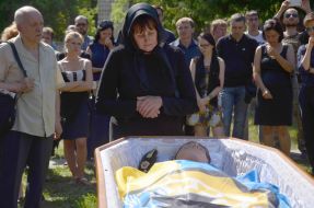 Farewell ceremony with Denis Denisyuk