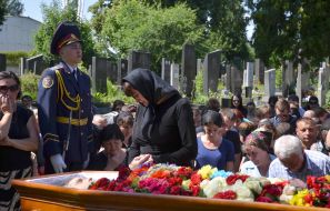 Farewell ceremony with Denis Denisyuk