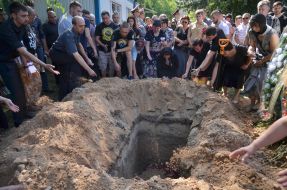 Farewell ceremony with Denis Denisyuk