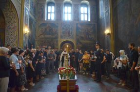 Farewell ceremony with Denis Denisyuk