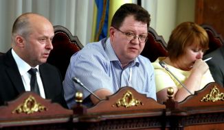 Mikhail Smokovych, Bogdan Lvov, Valentynа Symonenko