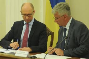 Арсеній Яценюк та Микола Чечоткін