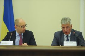 Арсеній Яценюк та Микола Чечоткін