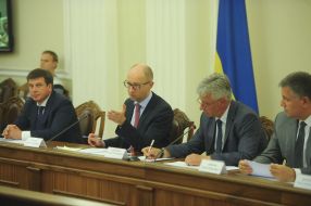 Арсеній Яценюк та Микола Чечоткін