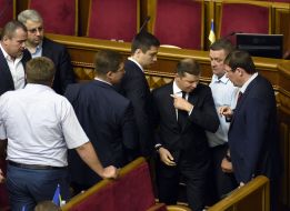 Олег Ляшко и Юрий Луценко