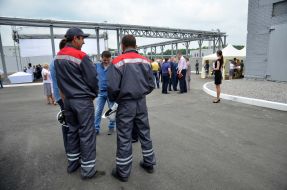 Opening of a pharmaceutical plant "Biopharma"