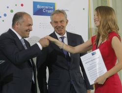 Tony Blair and Victor Pinchuk