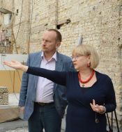 Pavel Ryabikin and Lyudmila Gordeladze