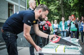 Dmytro Sherembey and Vitaly Shabunin 