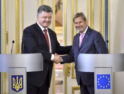 Петро Порошенко та Йоханнес Хан