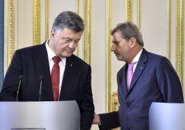 Петро Порошенко та Йоханнес Хан
