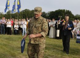 Vasily Teslyuk and Oleg Tyagnibok