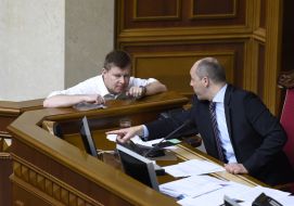 Yuliy Mamchur and Andrey Parubiy