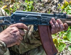 The exercises on the range