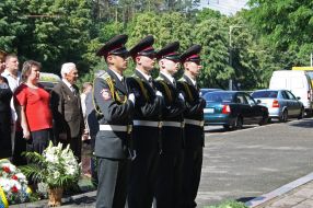 Participants of the meeting-requiem