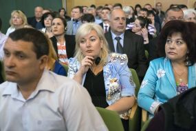 Participants of the expanded board of the Ministry of Justice