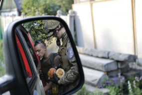 Бойцы батальона "Сич"