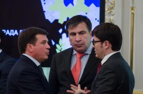 Gennady Zubko, Miheil Saakashvili, Andriy Pivovarsky