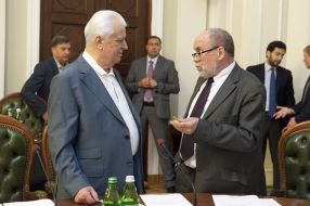 Leonid Kravchuk and Vladimir Boutkevytch